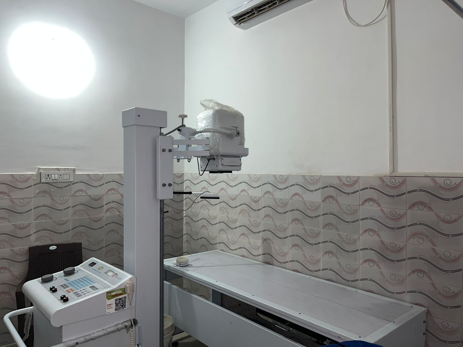 X-Ray diagnostic machine at Bholenath Hospital for radiology in Ranchi